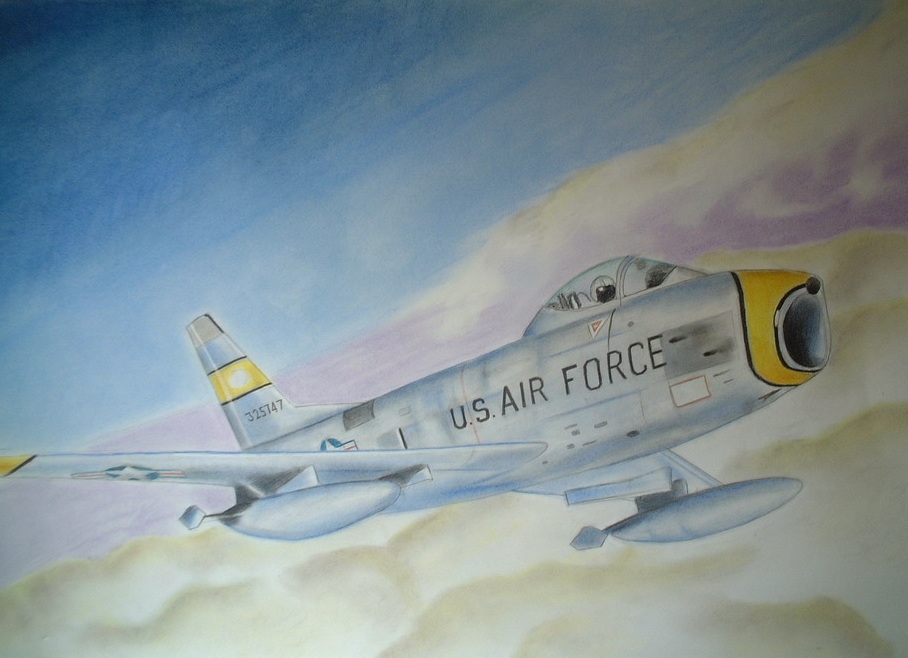 Piirros F-86H