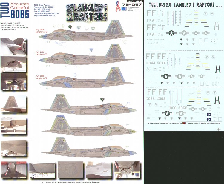 Kuva TwoBobs F-22A Siirtokuvista