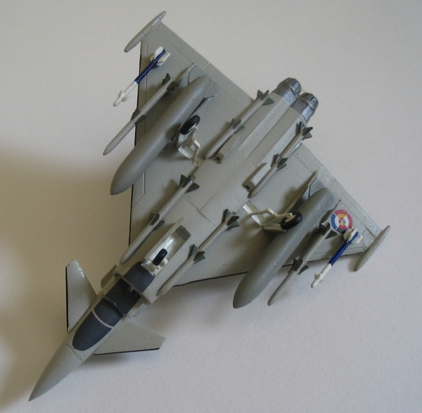 Eurofighter alapuolelta