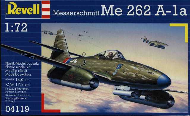 Kuva Me 262a pakkauksesta